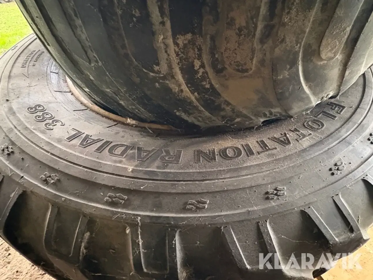 Billede 6 - Græsdæk til traktor Alliance Flotation radial 388 4 styk