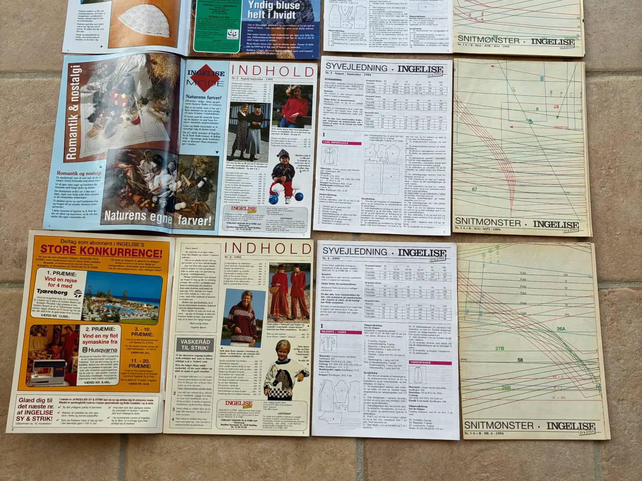 Billede 2 - Ingelise håndarbejdesblade 1994
