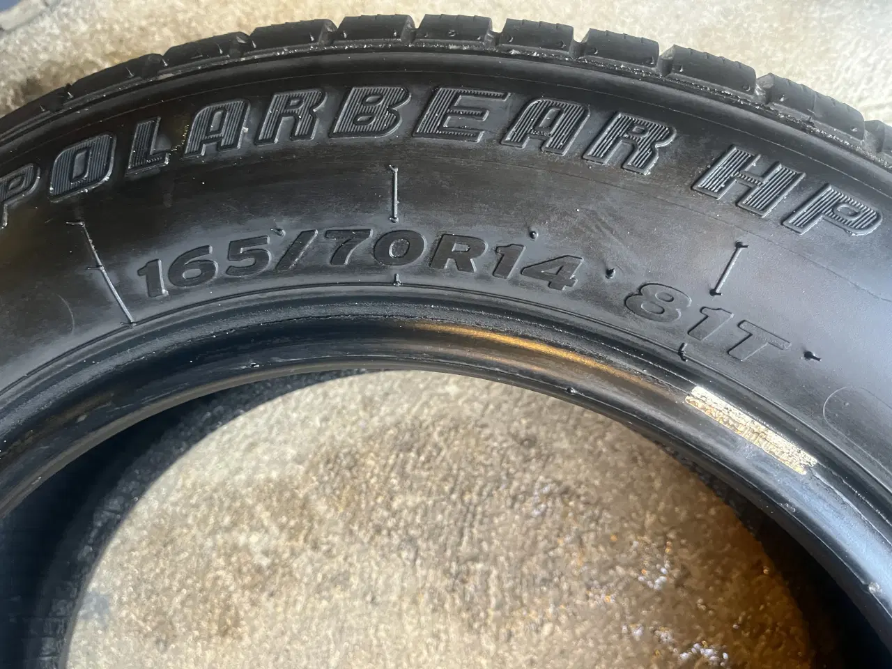 Billede 4 - 1 stk vinterdæk. 165-70-14 VW Up.