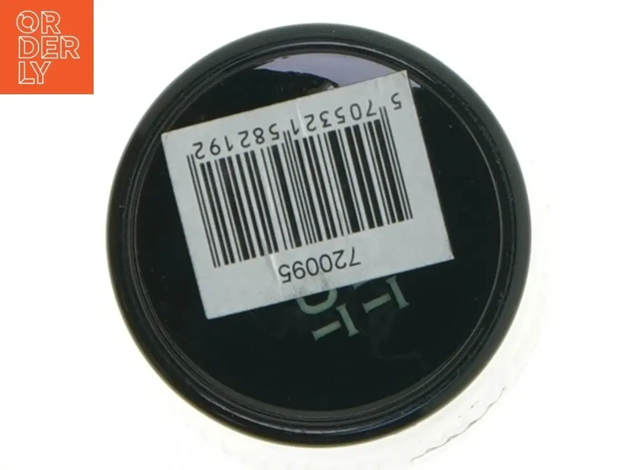 Billede 3 - Sæt af to mørke dekorative glasstager (str. 8 cm)