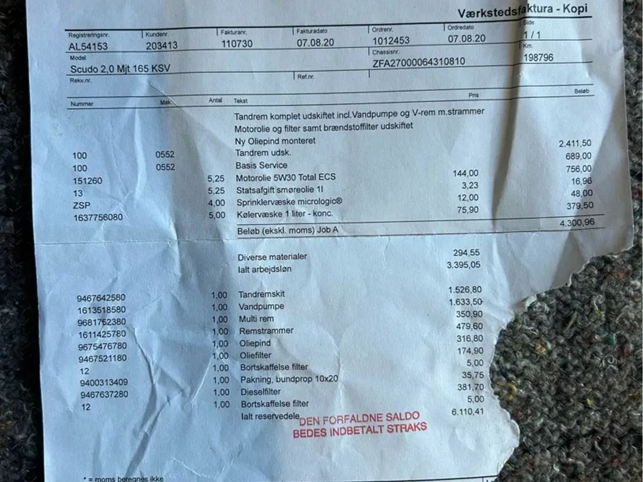 Billede 18 - Fiat Scudo L2H1 2,0 Multijet Professional 163HK Van 6g