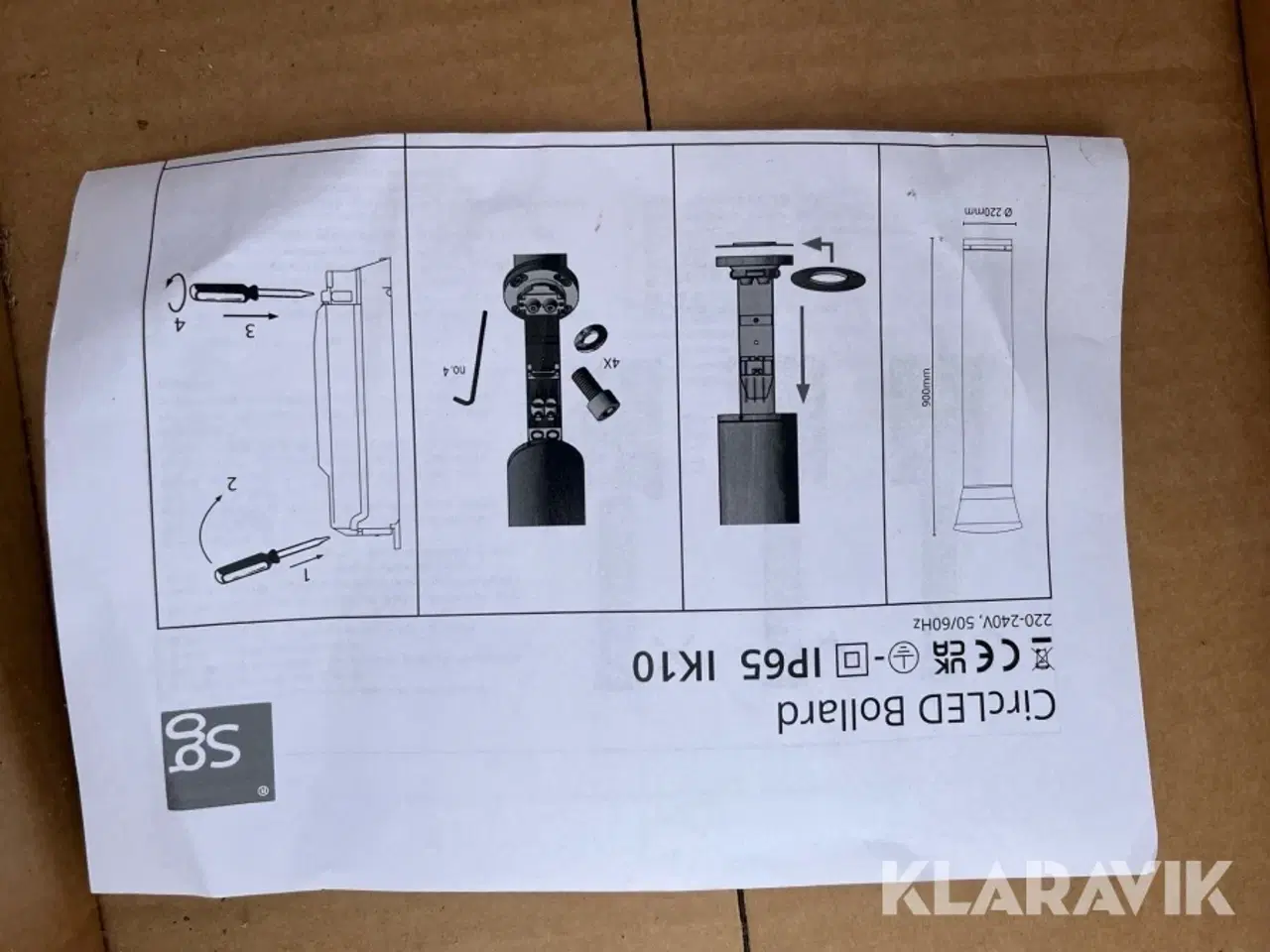Billede 10 - Lampe CIRCLED BOLLARD