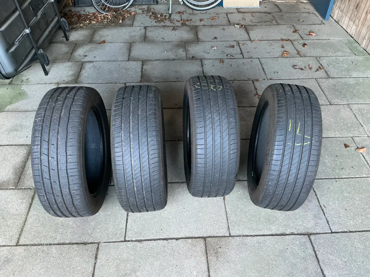 Billede 1 - 4 stk. Michelin sommerdæk i god stand