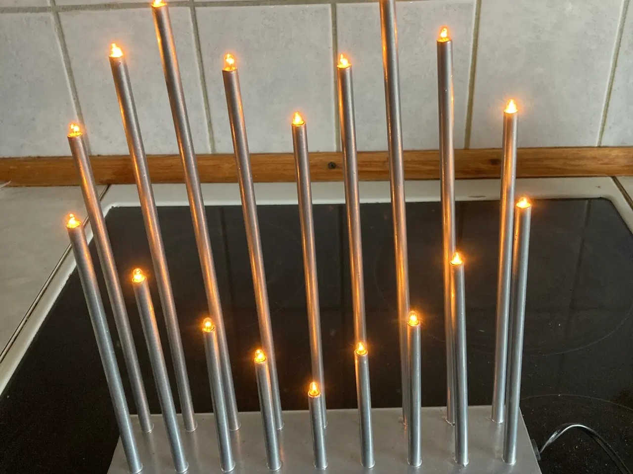 Billede 1 - Hjertelys i grå