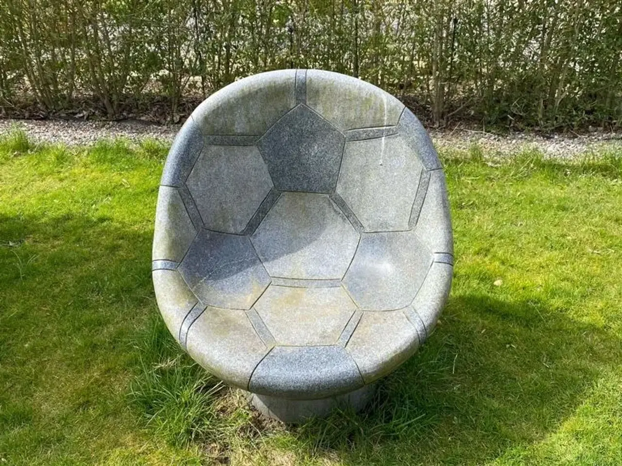 Billede 2 - Granit fodbold stol