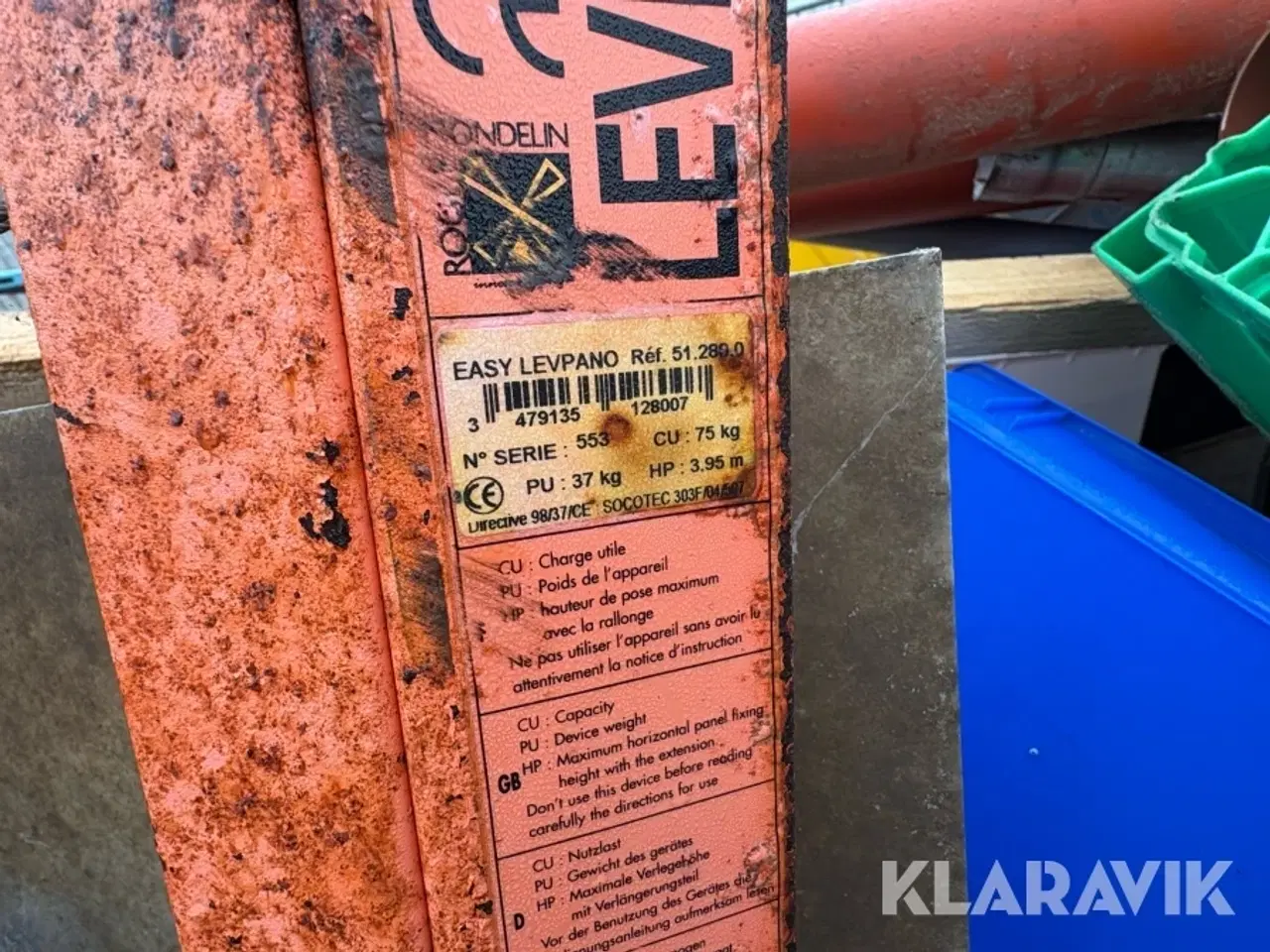 Billede 6 - Gipsplade hejs Rocandelin EASY LEVPANO