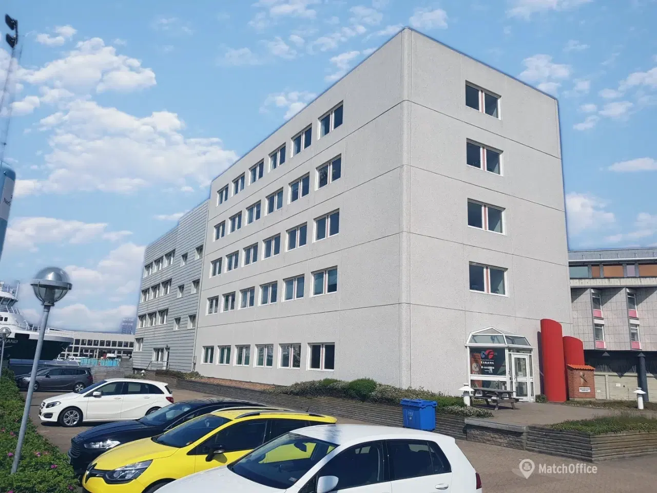 Billede 1 - 3. sals kontor med utrolig udsigt over Esbjerg havn