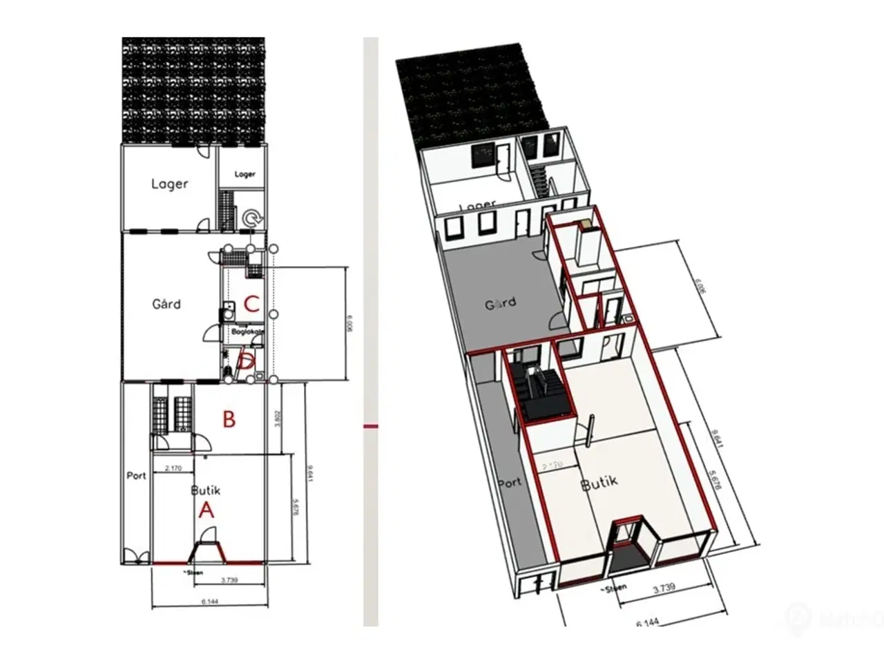 Billede 14 - Attraktiv Cafe / Butikslokale centralt i Odense Albanigade til LEJE