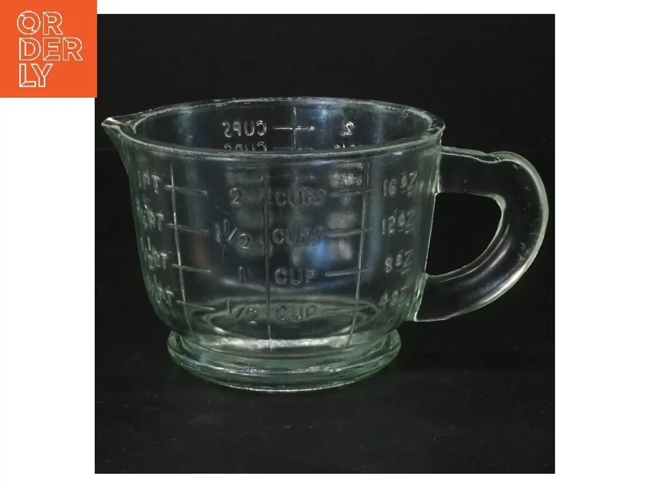 Billede 2 - Glas målebæger (str. Ø 12 cm)