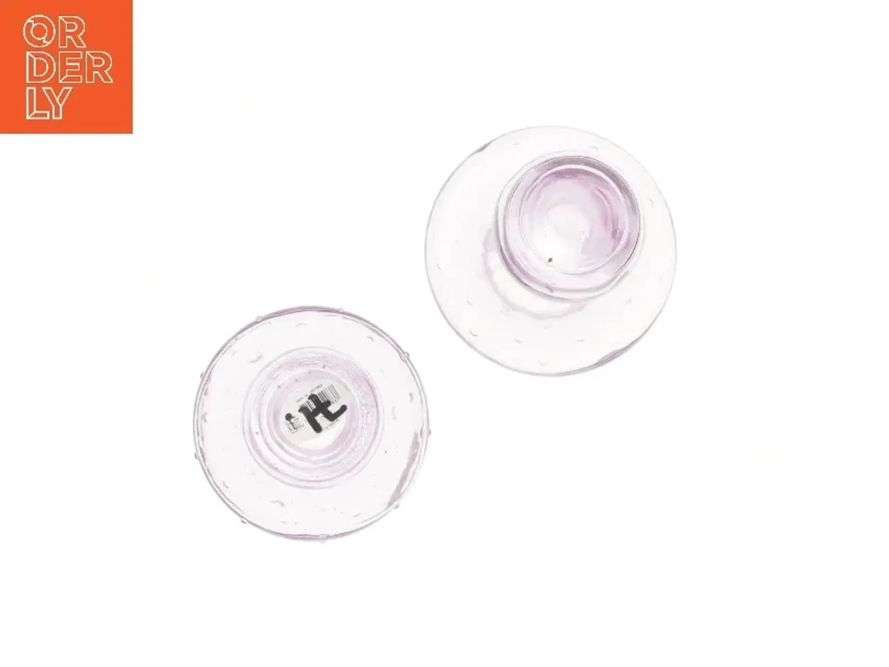 Billede 3 - Dekorative svampe i glas (str. 15 og 11 cm)