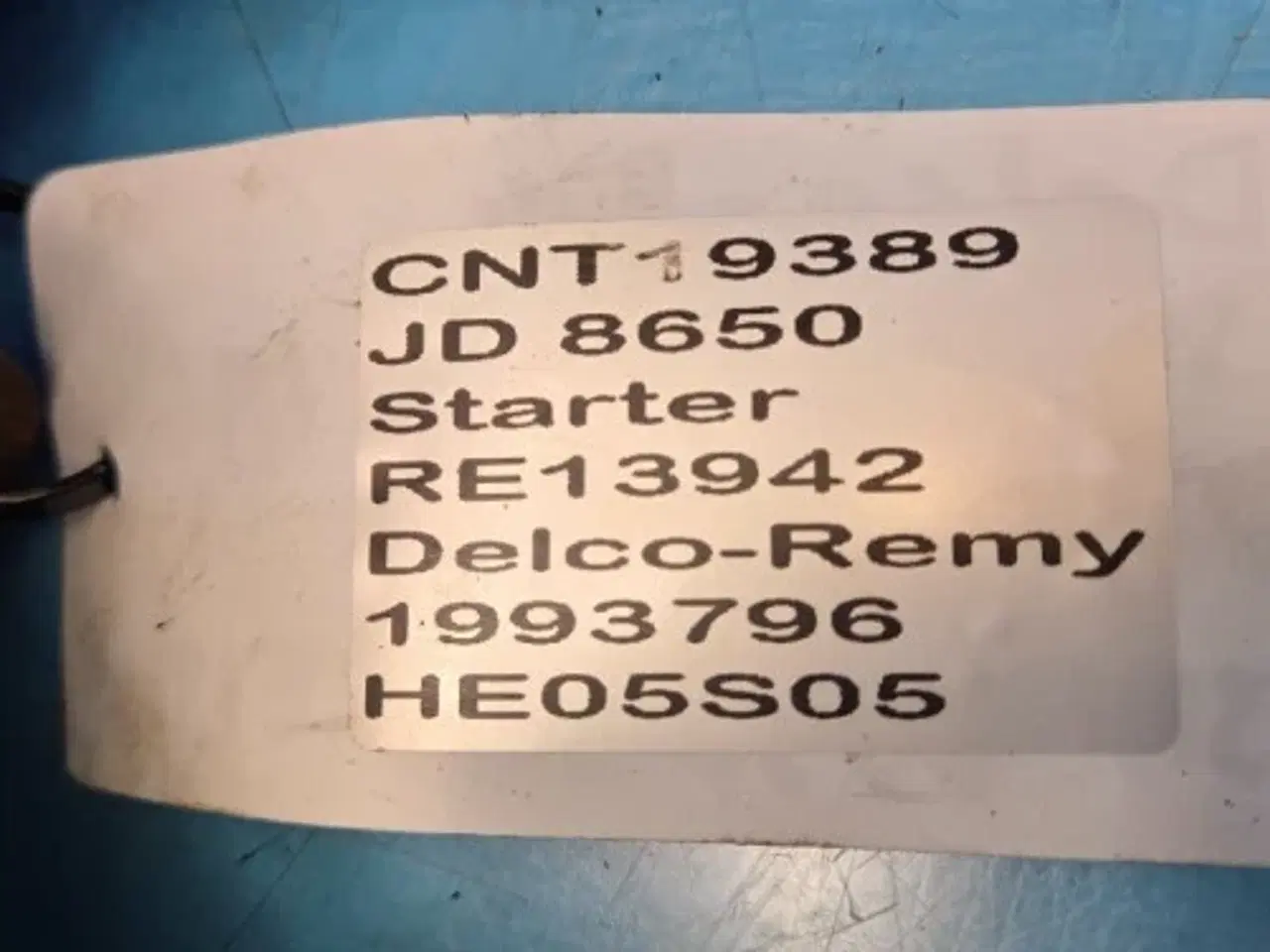 Billede 14 - John Deere 8650 Starter RE13942