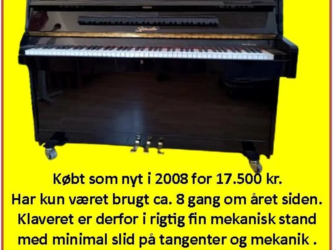 Billede 1 - FLOT RITMÜLLER KLAVER SÆLGES