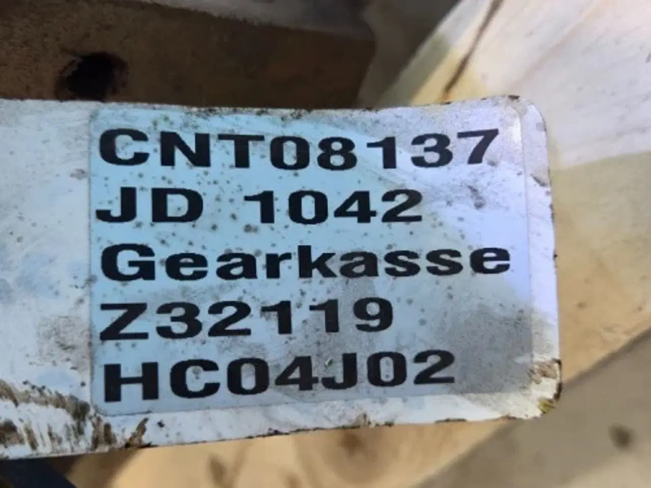Billede 15 - John Deere 1042 Gearkasse Z10331
