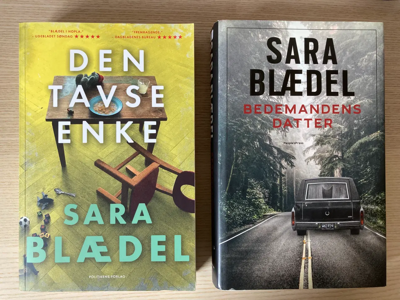 Billede 1 - Den tavse enke / Bedemandens datter - Sara Blædel