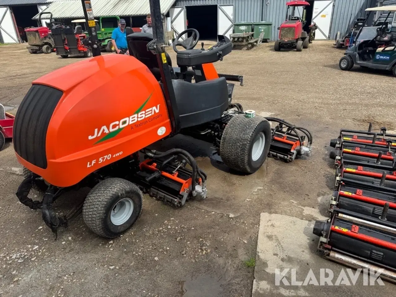 Billede 3 - Græsslåmaskine Jacobsen LF 570