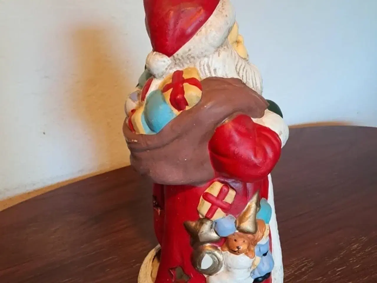 Billede 4 - Retro julemandsfigur til fyrfadslys