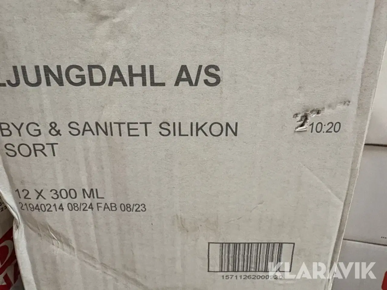 Billede 4 - Fugemasse Ljungdahl Byg og sanitet silikon sort 180 styk