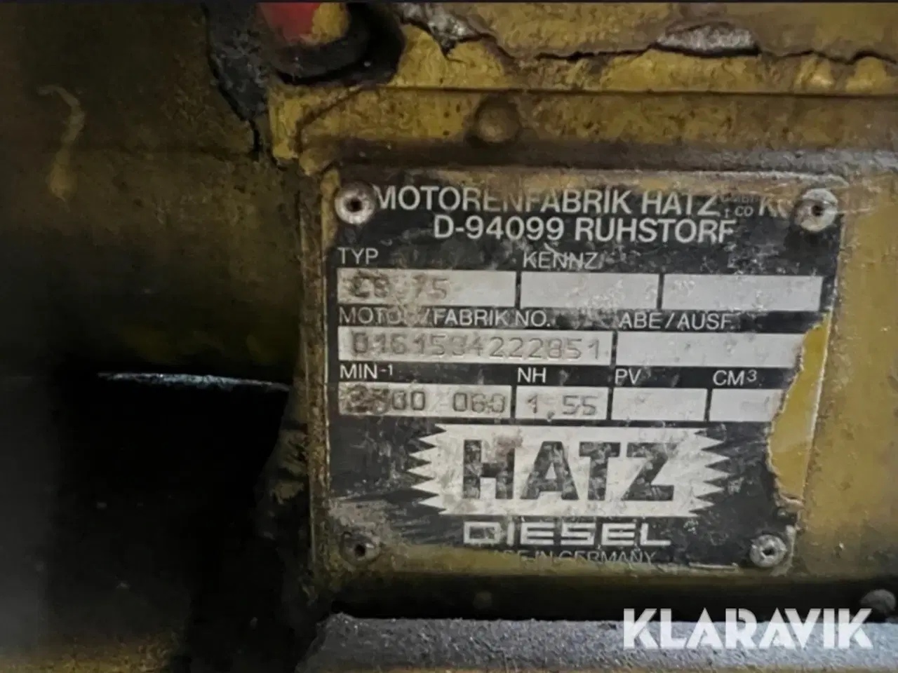 Billede 5 - Vandpumpe med dieselmotor Hatz