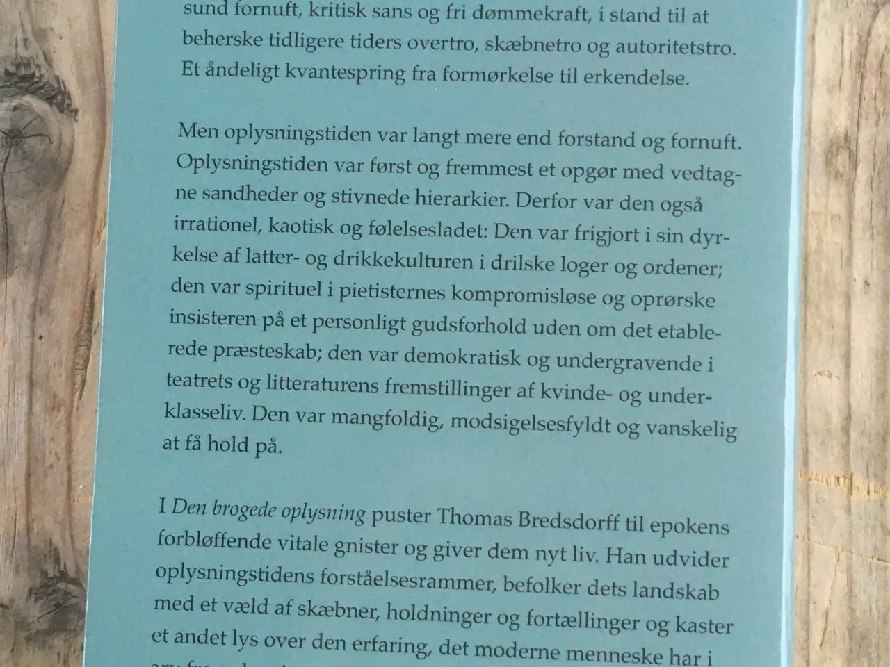 Billede 2 - Den brogede oplysning, Thomas Bredsdorff