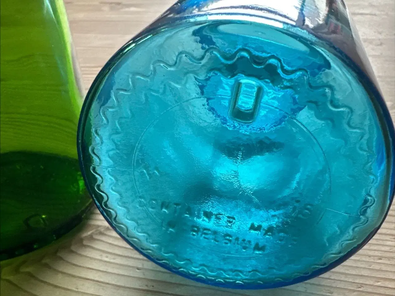 Billede 1 - Retro belgiske apotekerglas