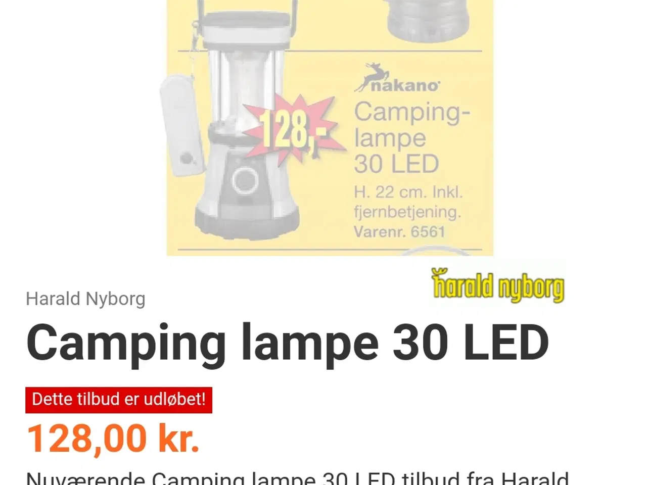 Billede 5 - Camping lamper 