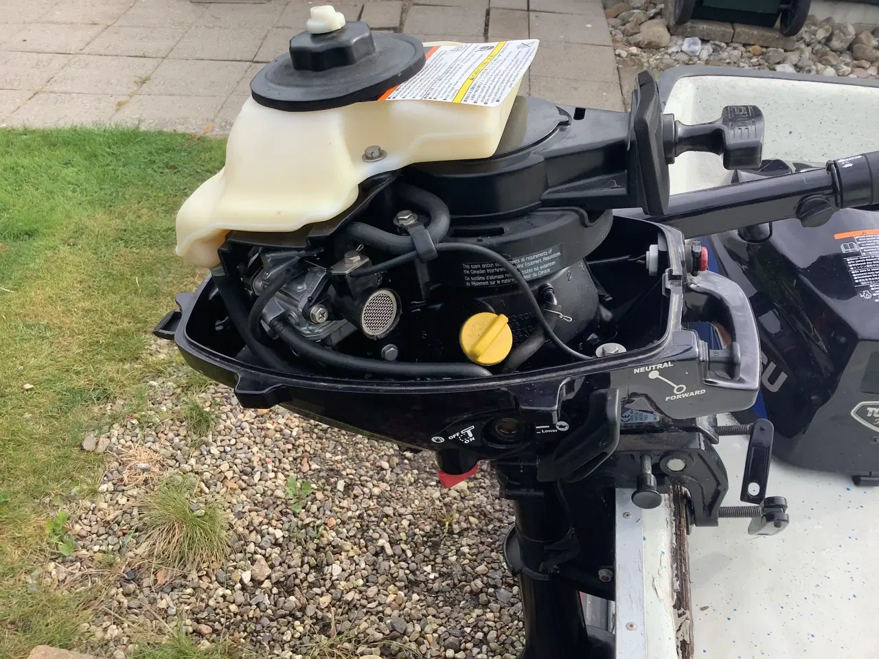 Billede 3 - Jolle 12 fods med 4takt motor
