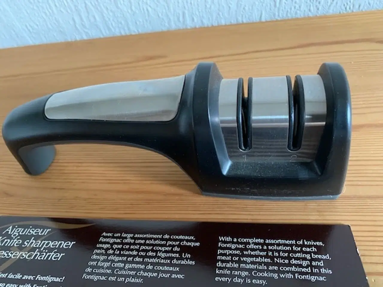 Billede 2 - Kniv sliber Fontignac knife sharpener / Le Creuset