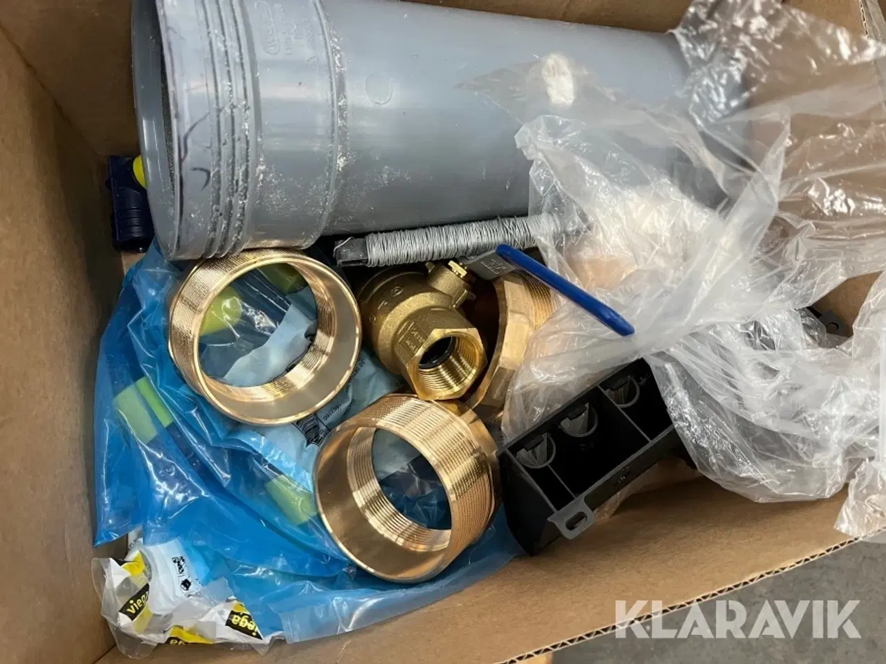 Billede 4 - Lot - fittings, rør, slanger og øvrigt