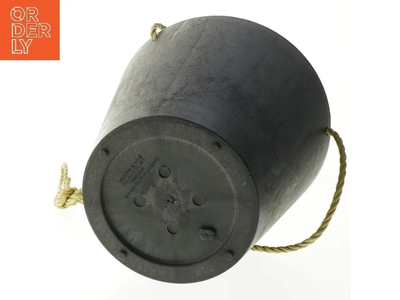 Billede 2 - Sort potte fra Artstoneplanter (str. 21 x 20 cm)