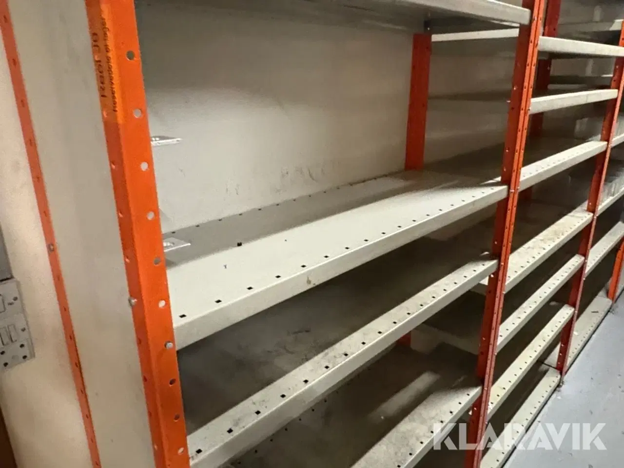 Billede 6 - Værkstedsreoler 23 sektioner +skab