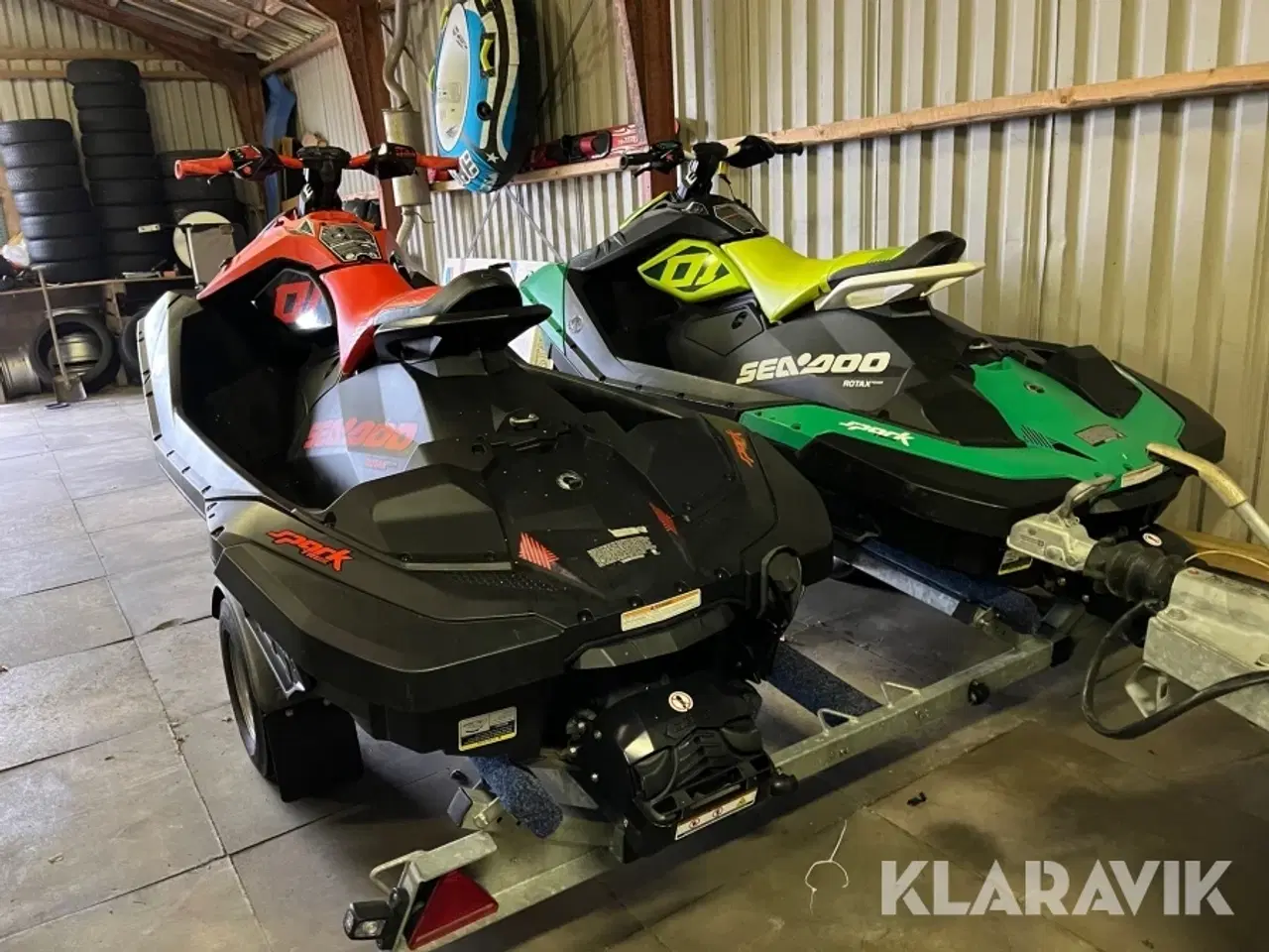 Billede 1 - Vandscootere 2 styk Seadoo Spark trixx