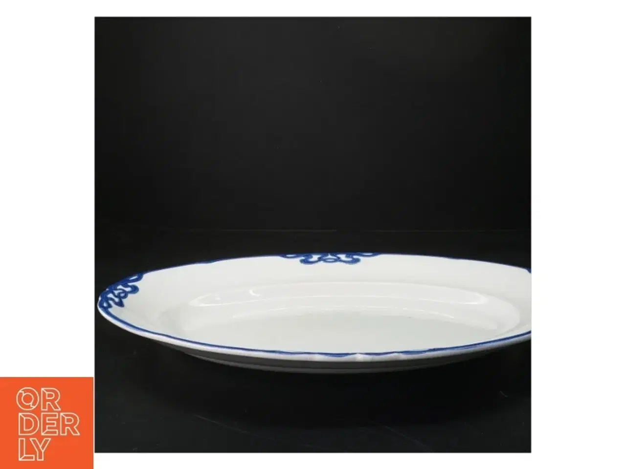 Billede 2 - Blå Olga porcelænsfad fra Villeroy & Boch (str. 29x40 cm)
