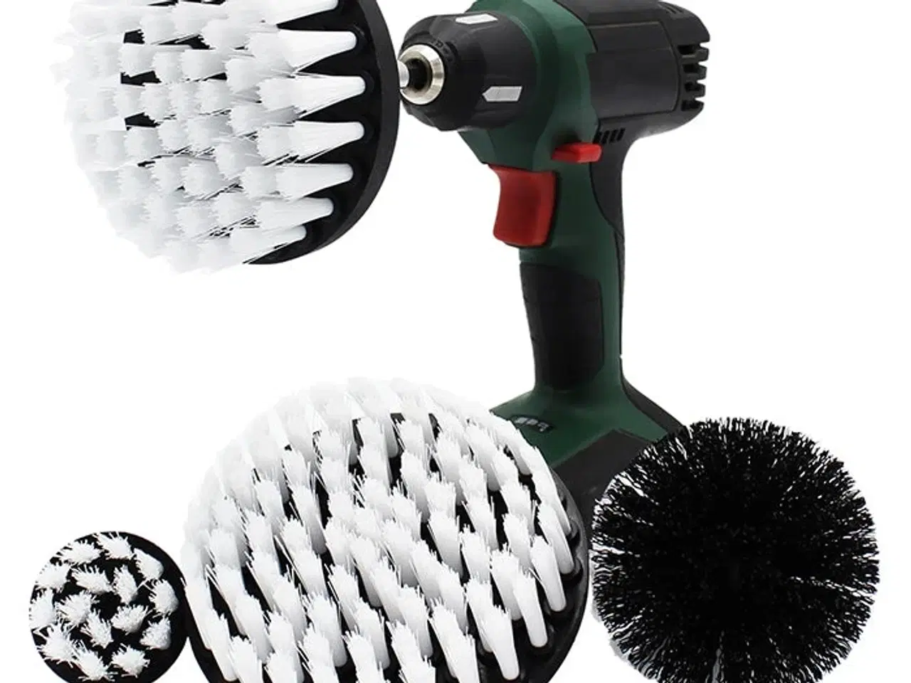 Billede 1 - Børstesæt Fin/blød - Børstesæt til boremaskine