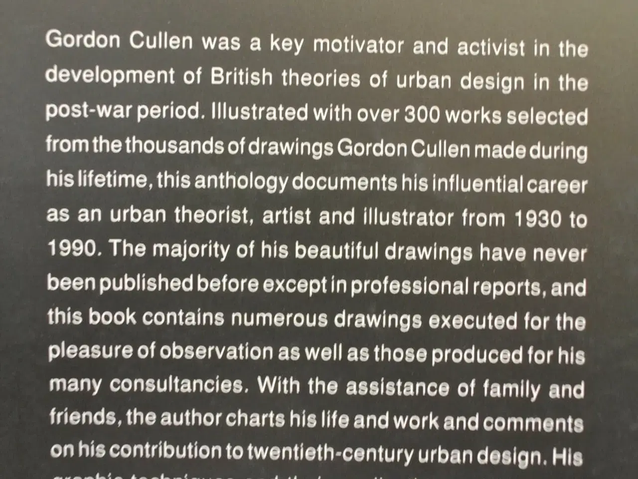 Billede 3 - gordon cullen - visions of urban design, by david 