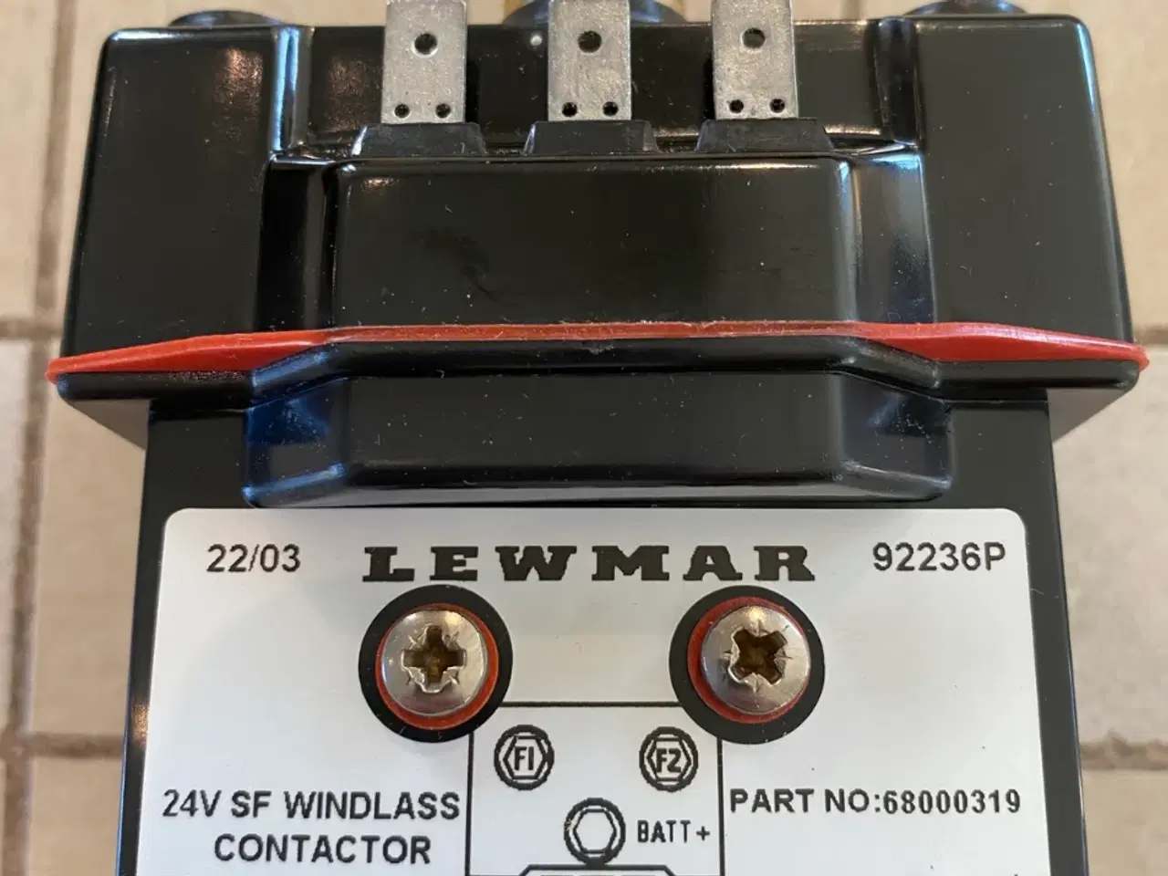 Billede 1 - LEWMAR WINDLASS CONTROL