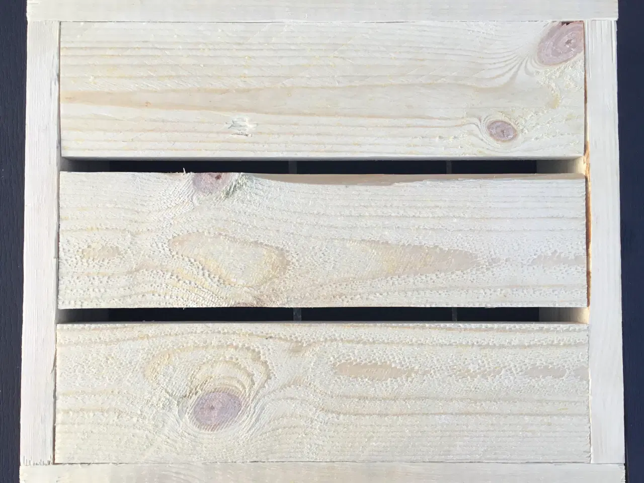 Billede 9 - Træ kasse / bakke i genbrugstræ fyr 35 x 30