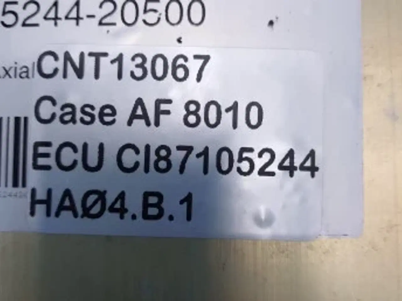 Billede 12 - Case 8010 AF ECU 87105244