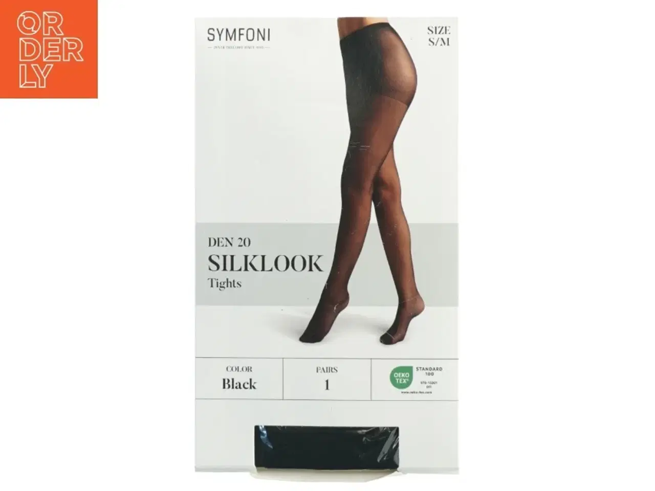 Billede 1 - Symfoni nylonstrømper S/M fra Symfoni (str. Small og medium)