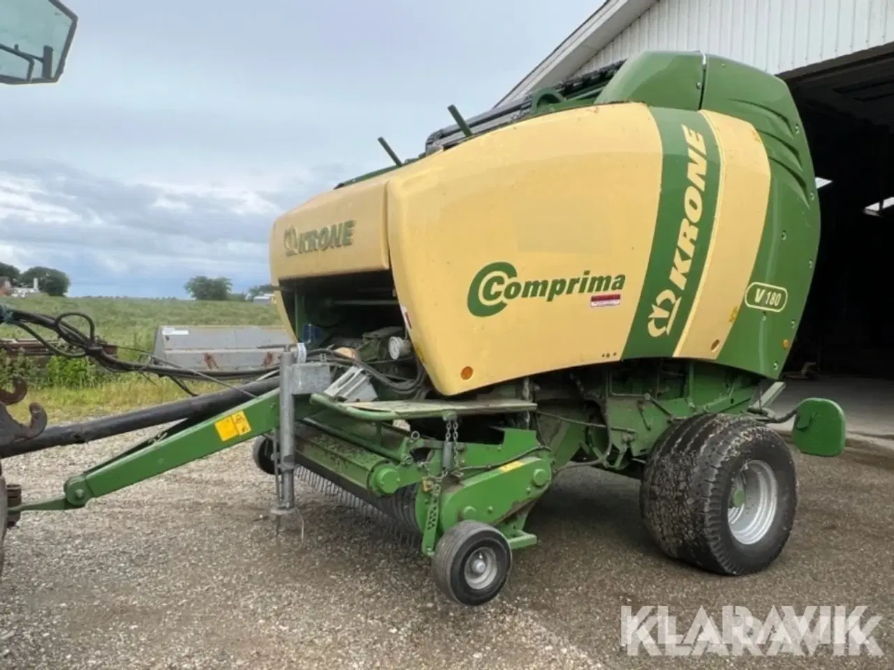 Billede 2 - Rundballepresser Krone Comprima V180