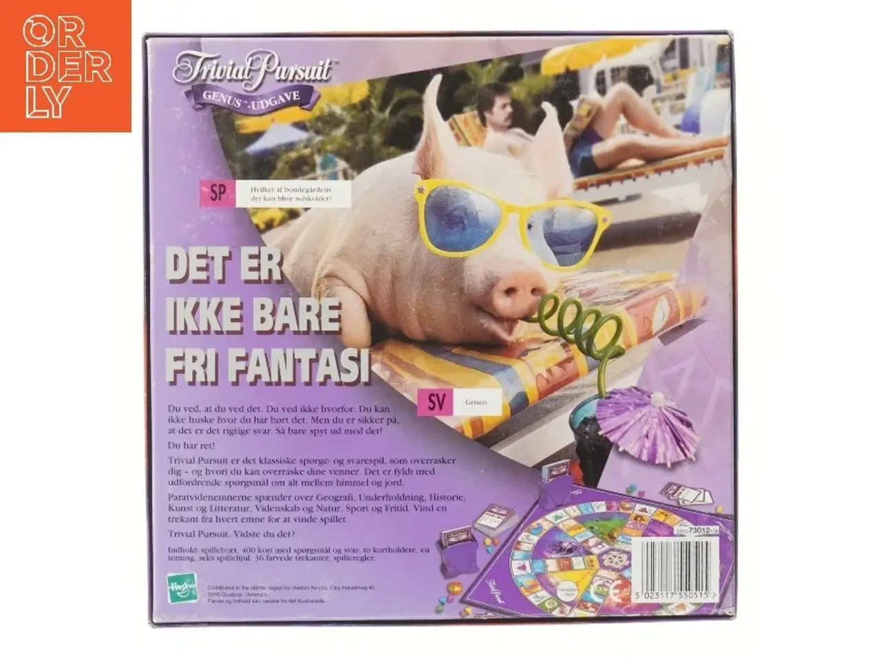 Billede 3 - Trivial Pursuit Genus Udgave brætspil fra Parker (str. 27x27 cm)