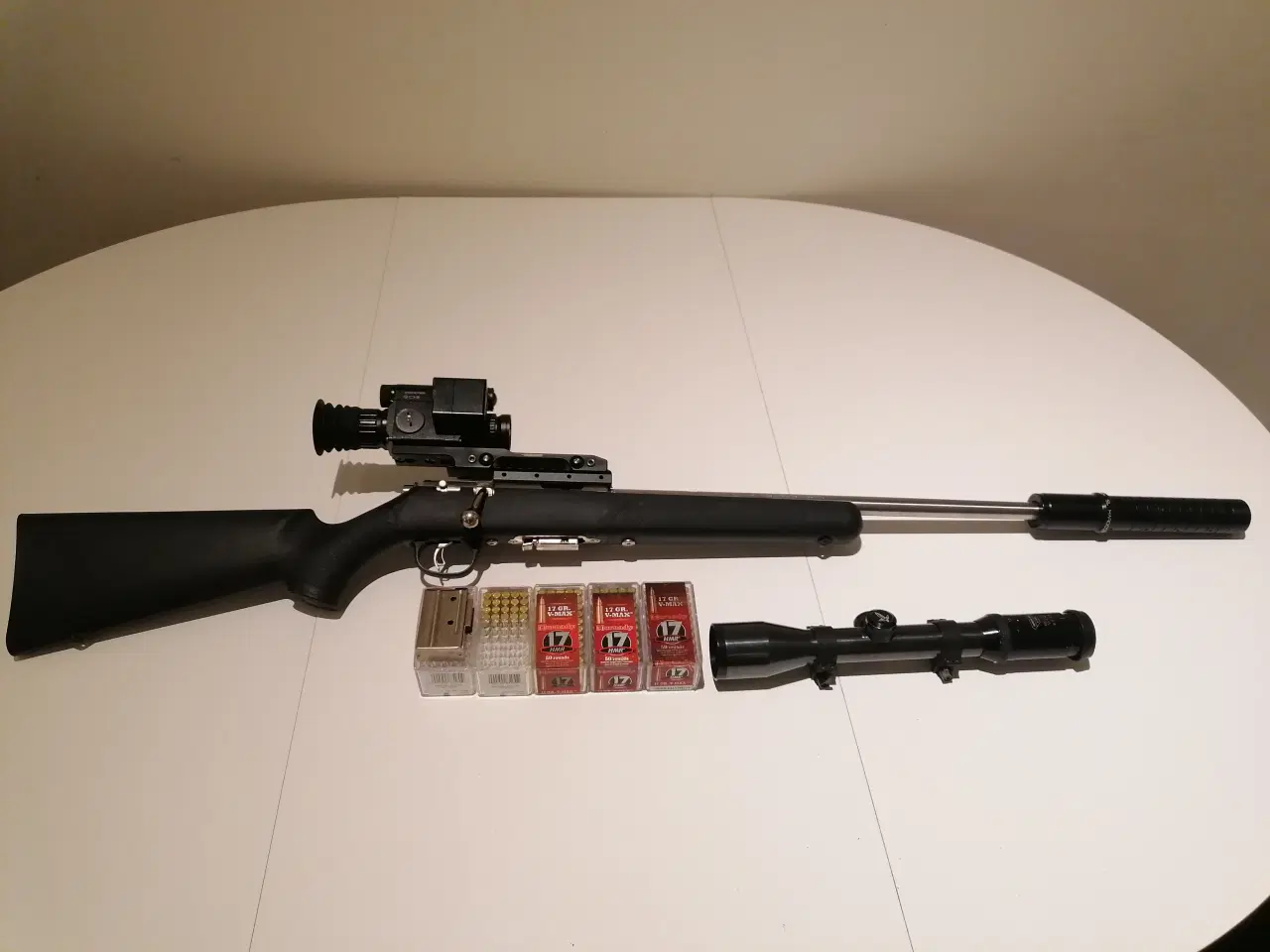 Billede 3 - Marlin XT 17 HMR Rustfri/Syntetisk