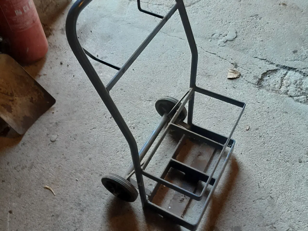 Billede 2 - Flaskevogn til 10 kg ilt og gas.