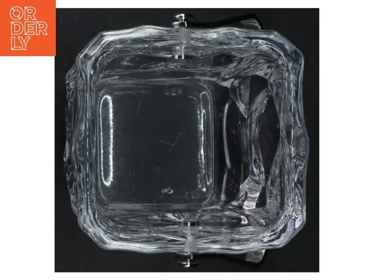 Billede 3 - Gennemsigtig glas isspand (str. H. 13 cm)