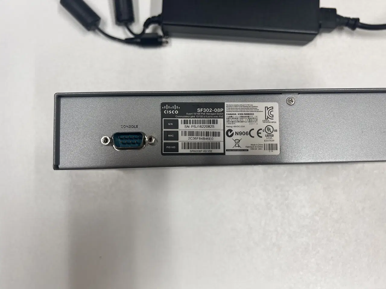 Billede 3 - Cisco SF302-08P Switch 8 porte