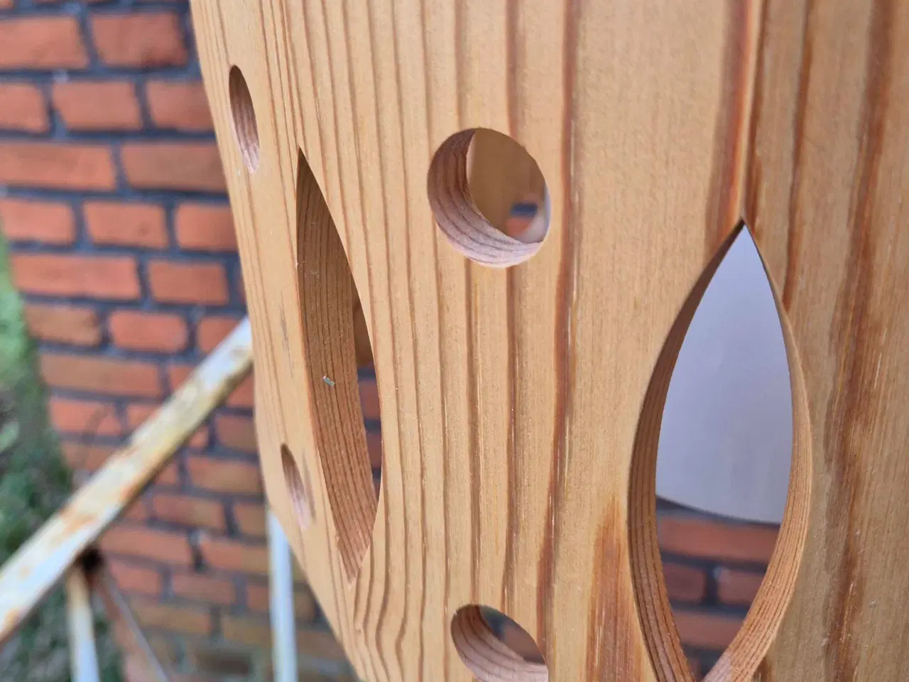 Billede 15 - Sjældne svenske retrolamper i fyrretræ 