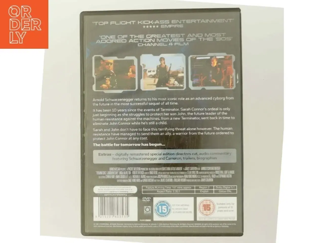 Billede 3 - Terminator 2 - Judgment Day med Arnold Schwarzenegger (DVD)