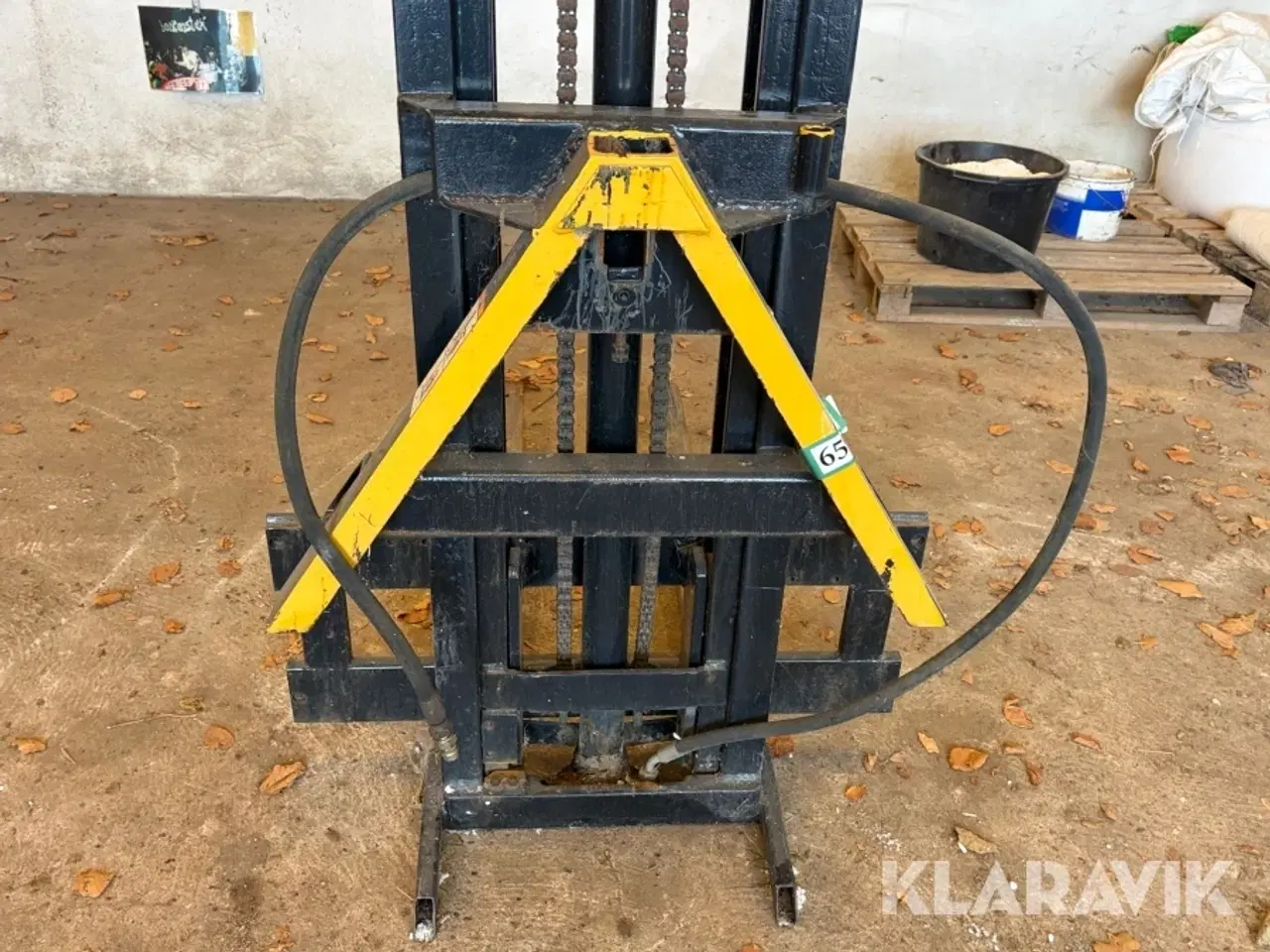 Billede 4 - Trucktårn Hyster med pallegafler