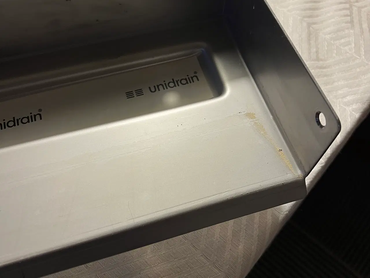 Billede 3 - Unidrain linieafløb 700mm rist og ramme til 10mm