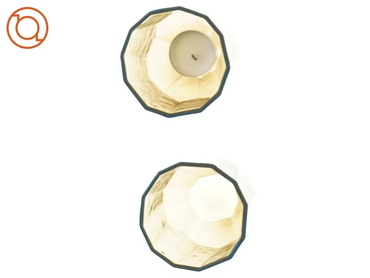 Billede 3 - Fyrfadslys holder (str. 10 x 9 cm)