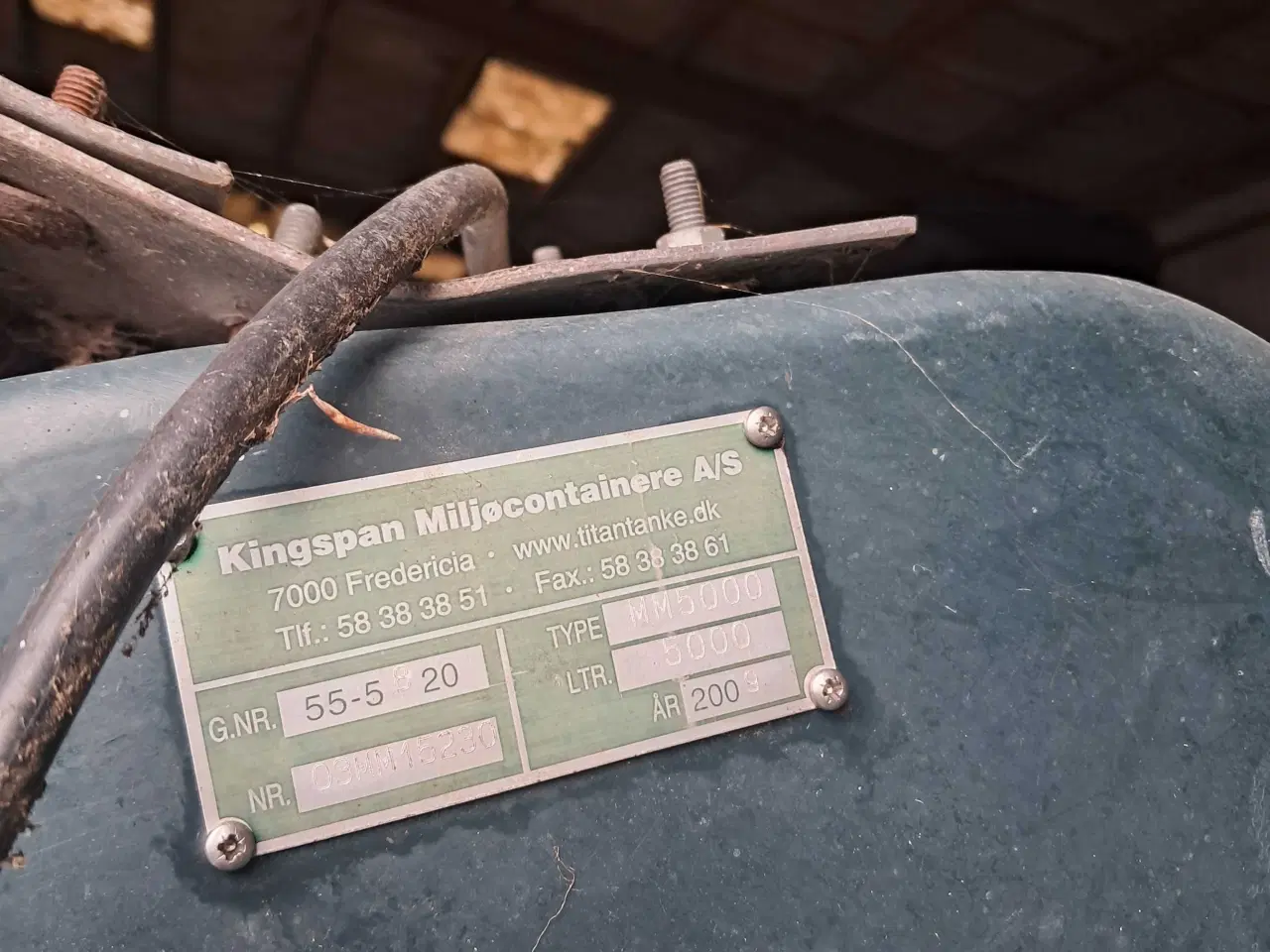 Billede 2 - Diesel tank 